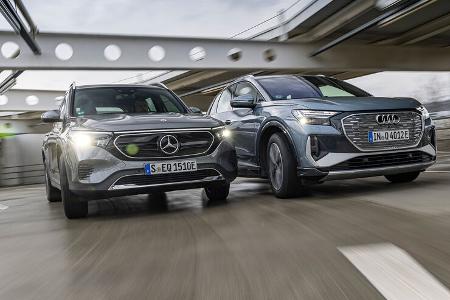 Audi Q4 50 E-Tron Quattro, Mercedes EQB 350 4Matic