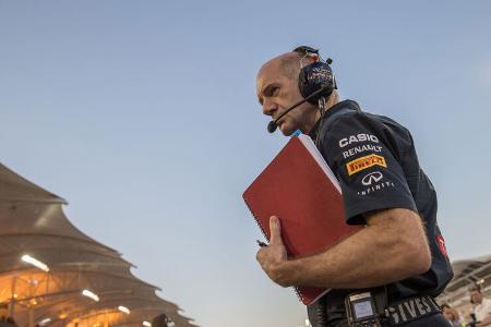 Formel 1 - Saison 2014 - GP Bahrain - Newey - Red Bull