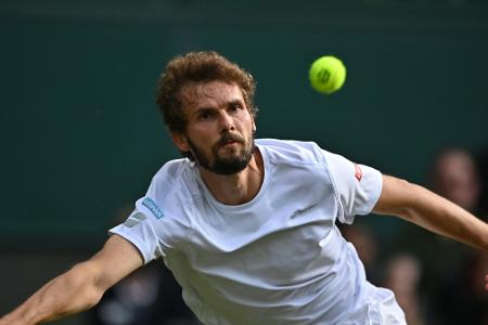 Otte in der zweiten Runde gegen Qualifikant Harrison