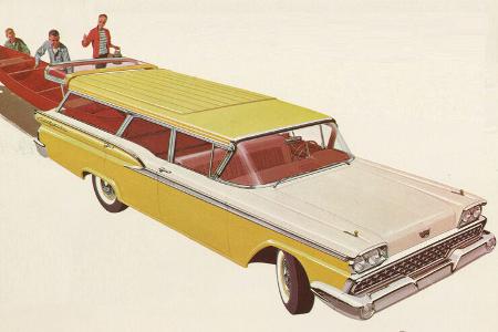 1959er Ford Country Squire Station Wagon