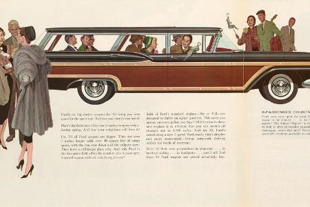 1959er Ford Country Squire Station Wagon