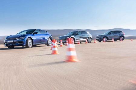 Hyundai Ioniq 5, Kia EV6, Volvo XC40