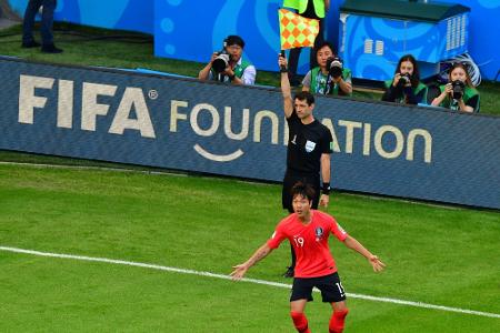Halbautomatische Abseitserkennung bei Fußball-WM