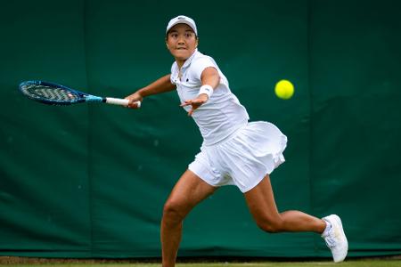 Wimbledon: Williams-Bezwingerin Tan im Achtelfinale