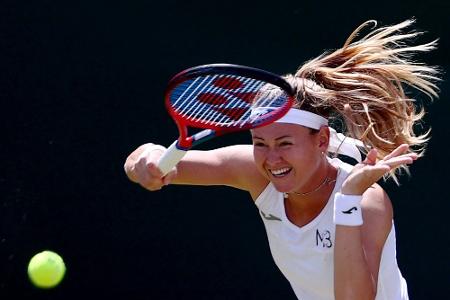 Wimbledon: Tschechin Bouzkova im Viertelfinale gegen Jabeur