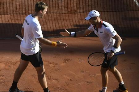 Krawietz/Mies im Viertelfinale gegen die Titelverteidiger