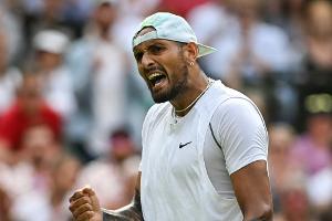 Diesmal ohne Skandal: Kyrgios im Viertelfinale von Wimbledon