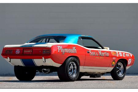 1970 Plymouth Hemi Cuda Sox & Martin Drag Car 