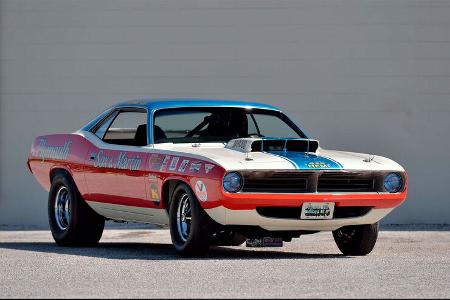 1970 Plymouth Hemi Cuda Sox & Martin Drag Car 