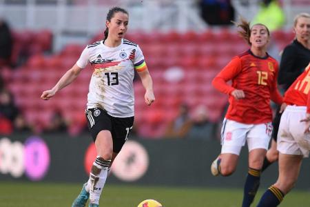DFB-Frauen: Däbritz zurück im Mannschaftstraining