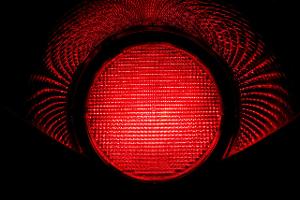 Rote Ampel Verkehrsregel