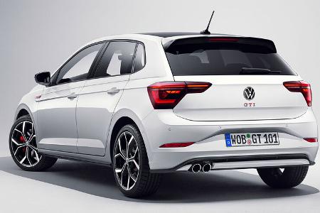 VW Polo GTI (2021) Polo 6 Typ AW Facelift Exterieur Pure White Uni