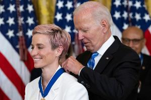 Biden schwärmt von Rapinoe: "Du bist gut"