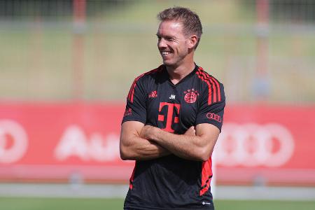 Trainer Julian Nagelsmann ist erfreut