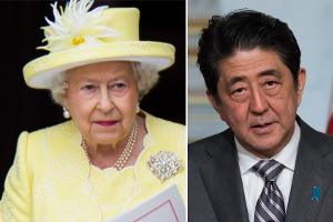 Queen Elizabeth II. würdigt Japans Ex-Premier Shinzo Abe