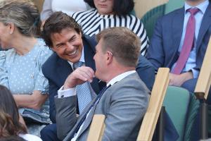 Wimbledon-Fan Tom Cruise ist zurück auf der Tribüne