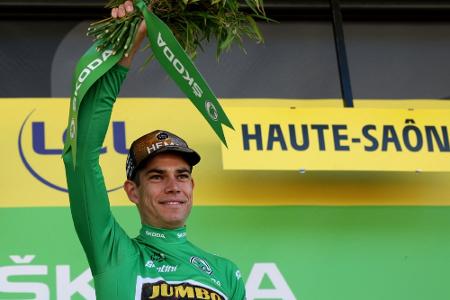 Van Aert gewinnt achte Tour-Etappe - Pogacar weiter in Gelb