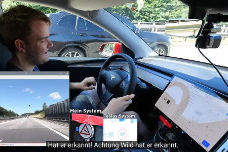 Selbstgebaute Verkehrszeichen-Erkennung