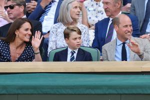 Prinz George begeistert beim Ausflug zum Wimbledon-Finale
