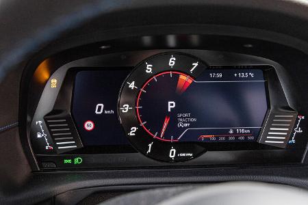 Toyota GR Supra 3.0, Tacho