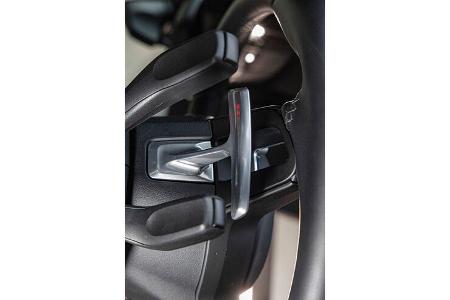 Porsche 718 Cayman, Schaltpaddel