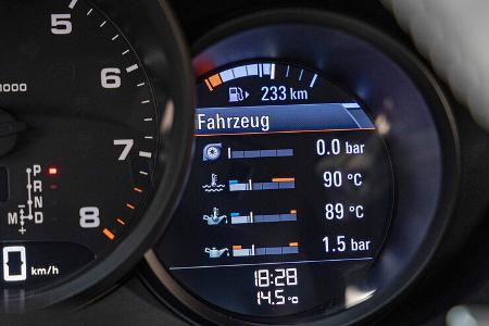 Porsche 718 Cayman, Anzeigen