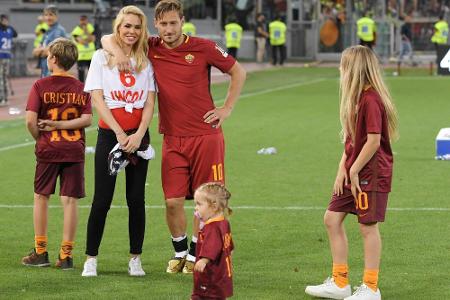 Italien: Totti und Ehefrau Ilary trennen sich