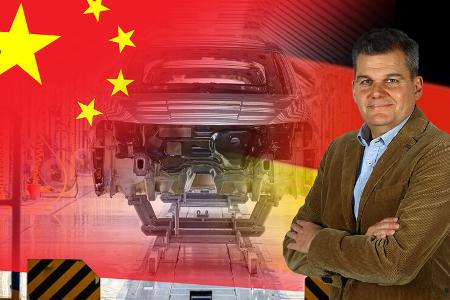 Gerd Stegmaier Produktion China Deutschland Collage