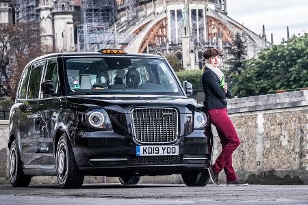 Mit dem London Taxi in Paris