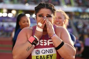 US-Kugelstoßerin Ealey holt WM-Gold
