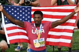 Rangliste der WM-Finals: Kerley so schnell wie einst Lewis