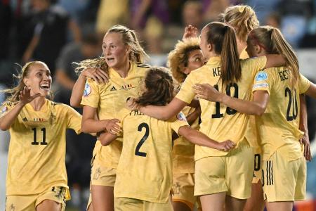 Belgien erstmals im EM-Viertelfinale