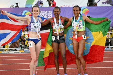 Kipyegon stürmt zum WM-Titel über 1500 m