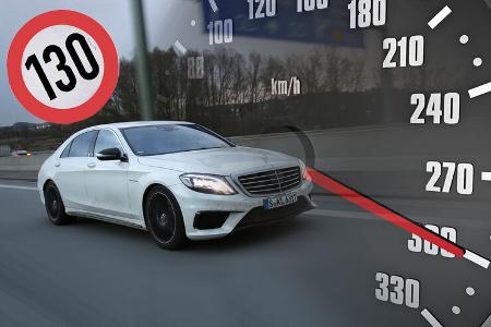 Tempolimit 130 S-Klasse Autobahn