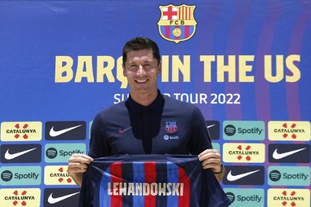 Lewandowski vorgestellt: 
