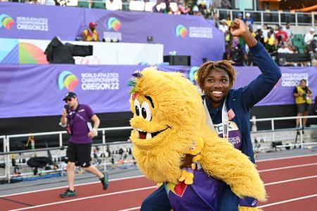 Leichtathletik-WM: Die Highlights der Nacht in Eugene