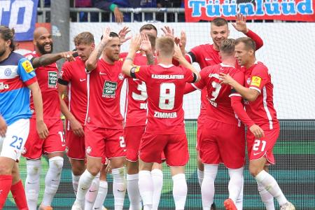 Kaiserslautern in 2. Liga angekommen