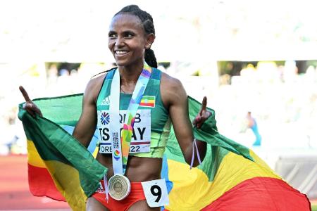 Tsegay wird Weltmeisterin über 5000 m
