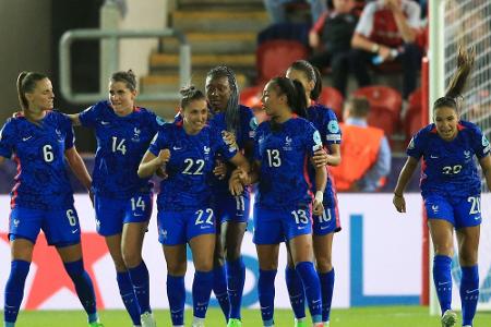 Frankreich nach Arbeitssieg im Halbfinale gegen Deutschland