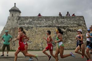 Triathletin Tertsch Zweite beim Weltcup in Pontevedra