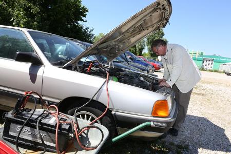 Audi 100 CS, Typ 44, Motorhaube, Alf Cremers