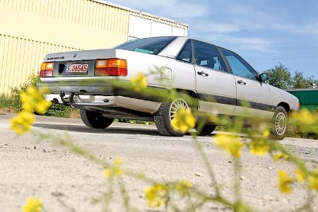 Audi 100 CS, Typ 44, Heckansicht