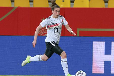 Felicitas Rauch (VfL Wolfsburg) - Note: 3,5 - Leistete sich durchgehend kleinere Aussetzer im Stellungsspiel und bekam die Außenbahn so nie komplett dicht. Hielt später gerade bei den Umschaltaktionen Frankreichs mit viel Einsatz dagegen, ihre Seite blieb aber anfällig. Per Standard sorgte immerhin manchmal für Gefahr.