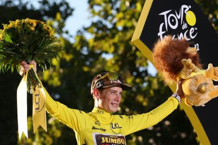 Empfang in Glyngöre: Über 20.000 Fans feiern Vingegaard