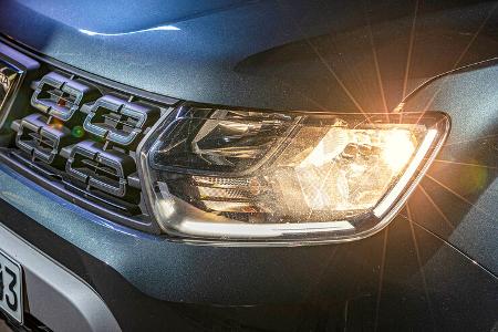 Dacia Duster, Lichttest