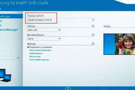 Ein Plug-and-Play-Treiber passt oft nicht optimal zum Bildschirm.
