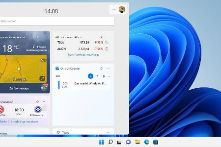 Widgets in Windows 11 nutzen