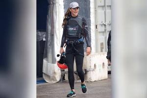 Statt EM-Finale: Herzogin Kate im Neoprenanzug beim Segeln