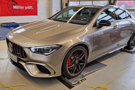 Mercedes-AMG CLA 45 S 4Matic+, Leistungsmessung