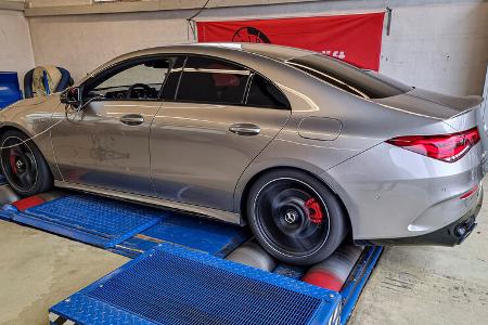 Mercedes-AMG CLA 45 S 4Matic+, Leistungsmessung